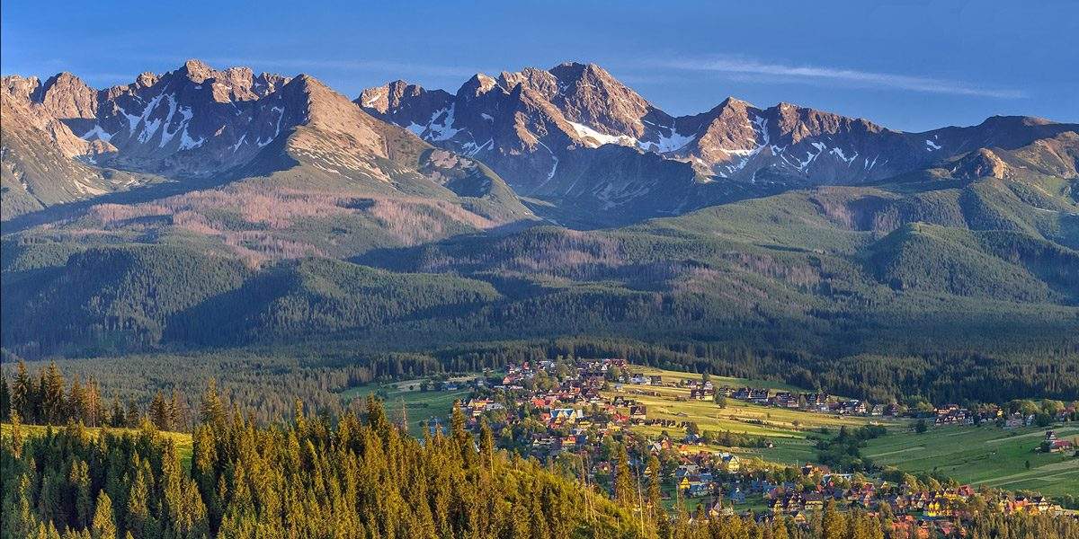 View of the Tatras from Murzasichle
